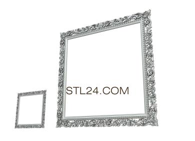 Зеркала и рамы (RM_0847) 3D модель для ЧПУ станка