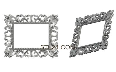 Mirrors and frames (RM_0850) 3D models for cnc