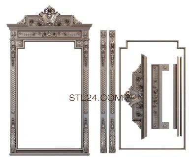Mirrors and frames (RM_0865) 3D models for cnc