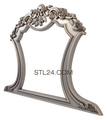 Mirrors and frames (RM_0890) 3D models for cnc
