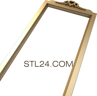 Зеркала и рамы (RM_0918) 3D модель для ЧПУ станка