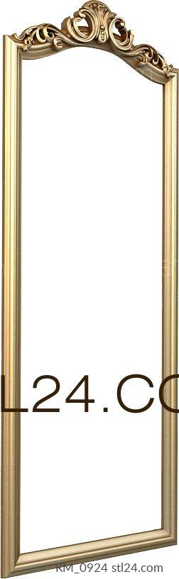 Mirrors and frames (RM_0924) 3D models for cnc