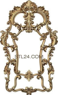 Mirrors and frames (RM_0936) 3D models for cnc