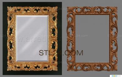 Mirrors and frames (RM_0950) 3D models for cnc