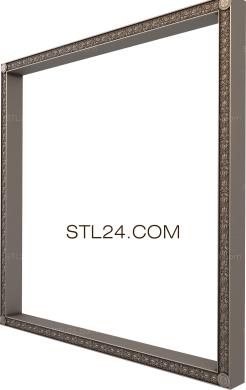 Зеркала и рамы (Конструктивизм, RM_0957) 3D модель для ЧПУ станка