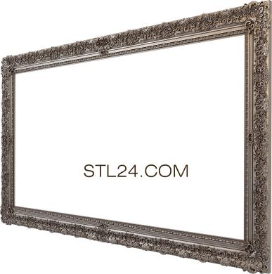 Зеркала и рамы (Рама с простым орнаментом, RM_0965) 3D модель для ЧПУ станка