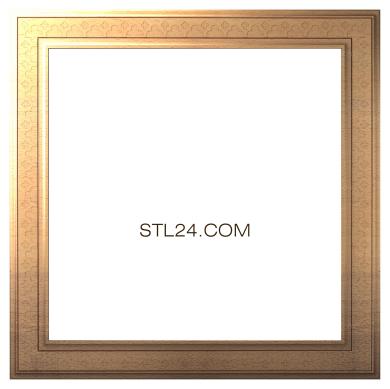 Baguette frame (RMB_0276) 3D models for cnc