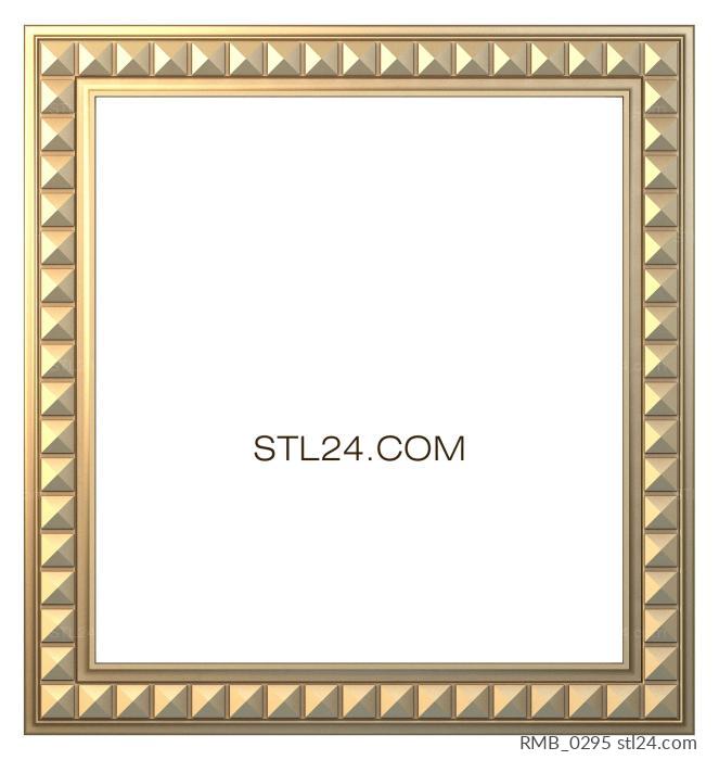 Baguette frame (RMB_0295) 3D models for cnc