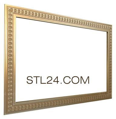 Baguette frame (RMB_0719) 3D models for cnc