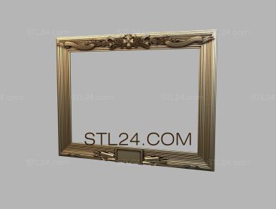 Baguette frame (RMB_0725) 3D models for cnc