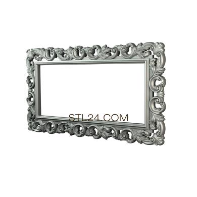 Baguette frame (RMB_0730) 3D models for cnc