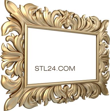 Baguette frame (RMB_0740) 3D models for cnc