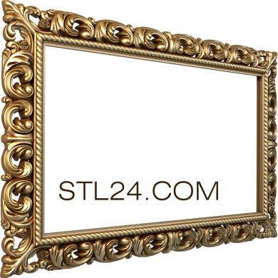 Baguette frame (RMB_0741) 3D models for cnc