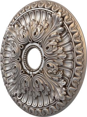 Rozette (Acanthus with geometry, RZ_0256-9) 3D models for cnc