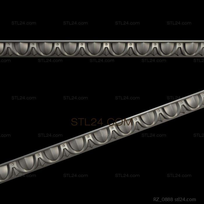 Rozette (Terry begonia, RZ_0888) 3D models for cnc
