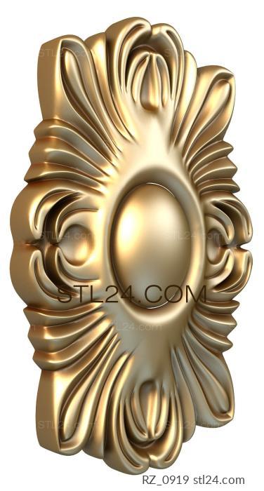 Rozette (Heather, RZ_0919) 3D models for cnc