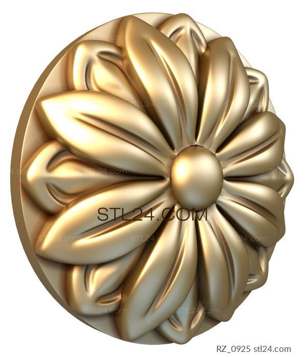 Rozette (Brassica, RZ_0925) 3D models for cnc