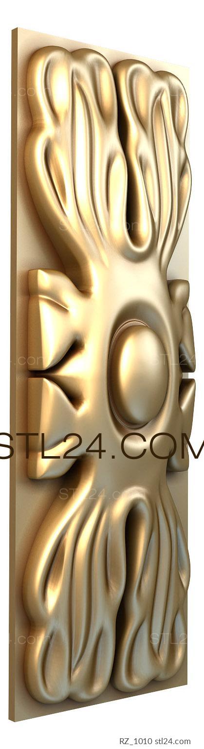 Rozette (Rabbit ears, RZ_1010) 3D models for cnc