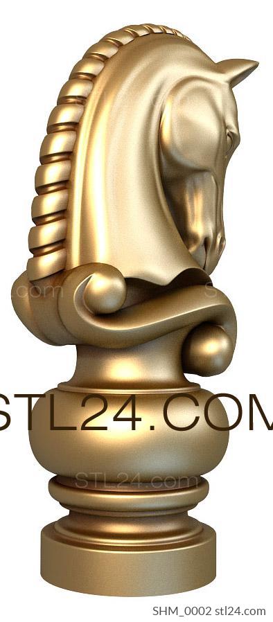 Бесплатные примеры 3d stl моделей (SHM_0002 | 3D модель для ЧПУ станка) 3D модель для ЧПУ станка