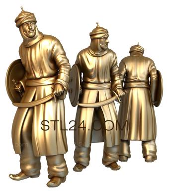 Шахматы (SHM_0016) 3D модель для ЧПУ станка