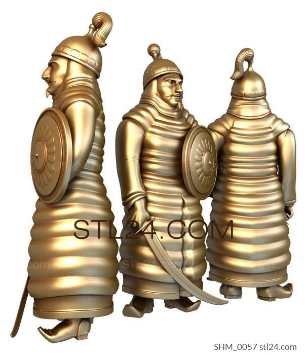 Chess (SHM_0057) 3D models for cnc