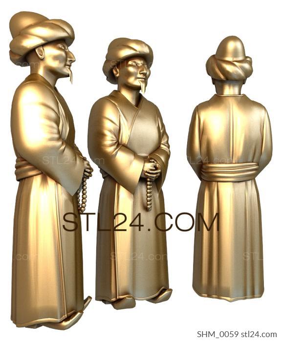 Chess (SHM_0059) 3D models for cnc