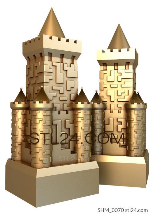 Chess (SHM_0070) 3D models for cnc