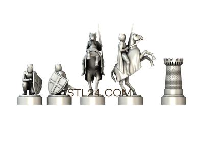 Chess (SHM_0126) 3D models for cnc