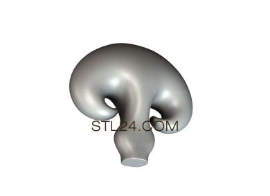Шишки (навершия) (SHS_0048) 3D модель для ЧПУ станка
