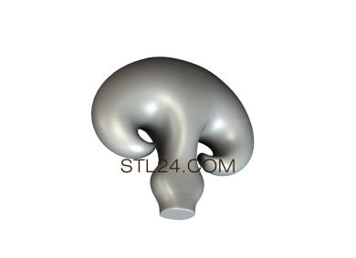 Шишки (навершия) (SHS_0051) 3D модель для ЧПУ станка