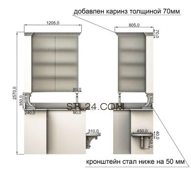 Шкафы (SHK_0083) 3D модель для ЧПУ станка