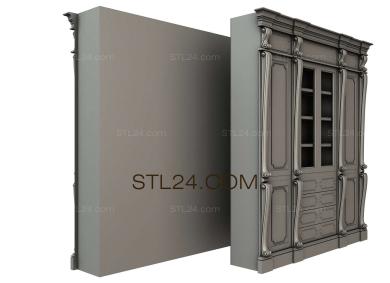 Шкафы (SHK_0085) 3D модель для ЧПУ станка