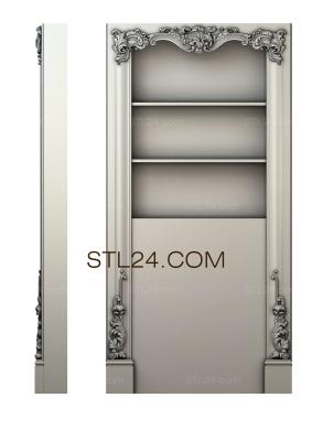 Шкафы (SHK_0087) 3D модель для ЧПУ станка
