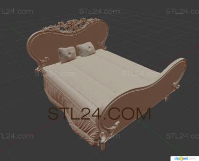 Спинки кроватей (SK_0007) 3D модель для ЧПУ станка