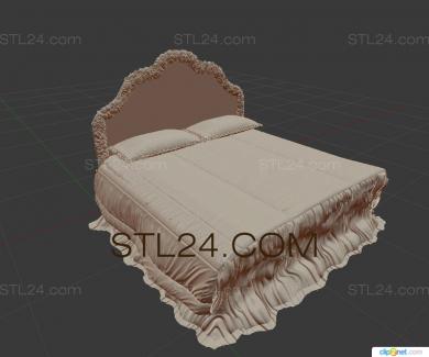 Headboard (SK_0010) 3D models for cnc
