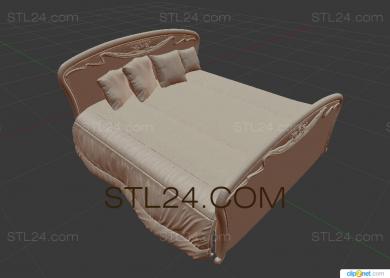 Спинки кроватей (SK_0011) 3D модель для ЧПУ станка