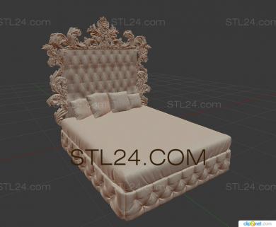 Спинки кроватей (SK_0013) 3D модель для ЧПУ станка
