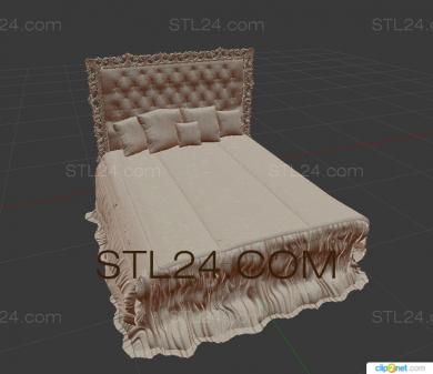 Спинки кроватей (SK_0024) 3D модель для ЧПУ станка