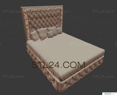 Спинки кроватей (SK_0025) 3D модель для ЧПУ станка