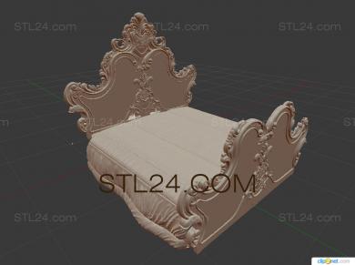 Headboard (SK_0026) 3D models for cnc