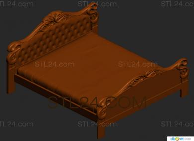 Headboard (SK_0028) 3D models for cnc
