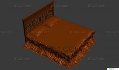 Headboard (SK_0030) 3D models for cnc