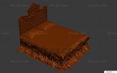 Headboard (SK_0031) 3D models for cnc