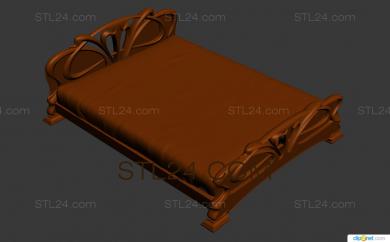 Headboard (SK_0034) 3D models for cnc