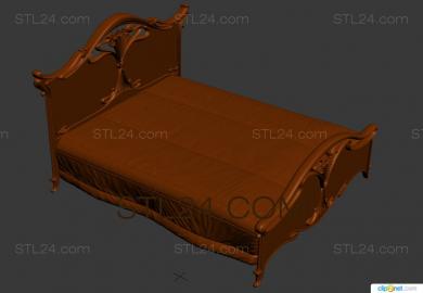 Спинки кроватей (SK_0036) 3D модель для ЧПУ станка