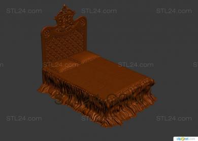 Спинки кроватей (SK_0038) 3D модель для ЧПУ станка