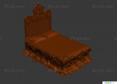 Спинки кроватей (SK_0038) 3D модель для ЧПУ станка