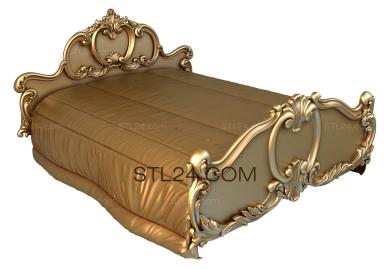 Спинки кроватей (SK_0039) 3D модель для ЧПУ станка