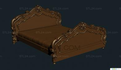 Спинки кроватей (SK_0048) 3D модель для ЧПУ станка