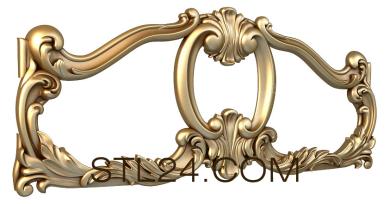 Headboard (SK_0052-1) 3D models for cnc